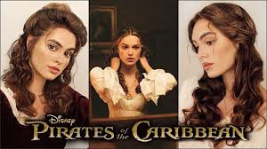Elizabeth (keira knightley) reunites with will (orlando bloom) at the conclusion of pirates of the caribbean: Elizabeth Swann Pirates Of The Caribbean Hairstyles Jackie Wyers Youtube