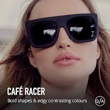 Buy Quay Australia CAFÉ RACER Women's Sunglasses Oversized Boxy Bold