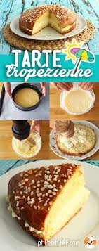 Tarte Tropezienne Brioche Paodoce Bolo Cake Torta Bolorecheado Receita Recipe Culinaria Gastronomia S Food Cakes Sobremesas Vegan Pao De Sobremesa