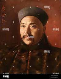 Hubert Vos's painting of Yuan Shikai, oil
