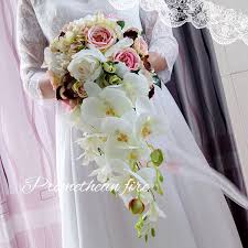 Your cheap wedding bouquet could easily end up being anything other than cheap, flowers cost a fortune especially if you have your heart set on a particular color or flower. Cheap Bridal Flowers Buy Quality Wedding Bouquet Directly From China Bouquet Elegant Wedding Bouquets Wedding Flowers Bridal Bouquets Wedding Bridal Bouquets