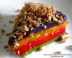 Sapin Sapin Layered Sticky Rice Cake Recipe Sticky Rice Cakes Food Rice Cakes