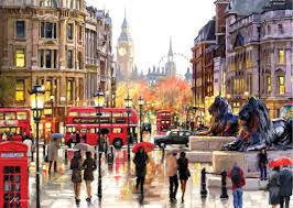Art Puzzle 2000 Para A Londra Trafalgar Meydana Puzzle Londra Resimler Resim