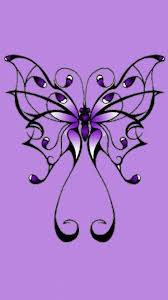 Black And Purple Butterfly Tattoo Pin By Apey On Cell Phone And Tablet Wallpapers Purple Butterfly Tattoo Tribal Butterfly Tattoo Dragonfly Tattoo Design