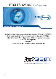 TS 128 062 - V14.0.0 - Digital cellular telecommunications system (Phase  2+) (GSM); Universal Mobile Telecommunications System (