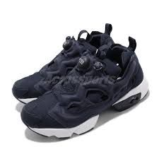 details about reebok insta pump fury og mu navy white men lifestyle casual shoe sneaker dv6986