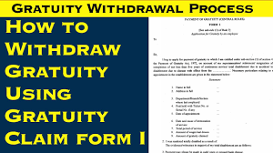 How To Withdraw Gratuity Amount Youtube how to withdraw gratuity amount