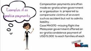 The bank/ lending institution will provide ex gratia payment to the borrower account of the difference between compound interest and simple interest on loan accounts with sanctioned limits and outstanding upto rs. Ex Gratia Youtube