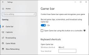 Dirígete a la windows 10 configuraciones usando el atajo de teclado win + i y haga clic en la opción juego. 6 Excelentes Funciones En La Nueva Barra De Juegos De Windows 10