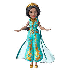 Disney Collectible Princess Jasmine Small Doll In Teal Dress Inspired By Disney S Aladdin Live Action Movie Toy For Kids Ages 3 And Up 3 5 Inches Disney Princess