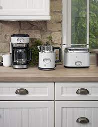 Create your own countdown to anything. Retro Style Electric Kettle White Stainless Steel Small Kitchen Appliances Kitchen Appliances Small Kitchen