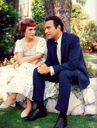 Julie Andrews and Christopher Plummer in "The Sound of Music"~1965
