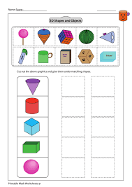 Check spelling or type a new query. 3d Shapes And Objects Worksheet With Answer Key Printable Pdf Download