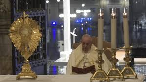 Said of certain special papal blessings. Pope S Special Urbi Et Orbi Blessing God Turns Everything To Our Good Vatican News