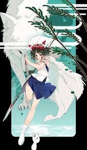 Take aim where she falls. Drawing Wolf Girl Princess Mononoke 34 Ideas Studio Ghibli Art Princess Mononoke Art Studio Ghibli Tattoo