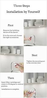 If you want a faucet with. Kitchen Decor Ideas Kitchen Faucet With Filter And Sprayer