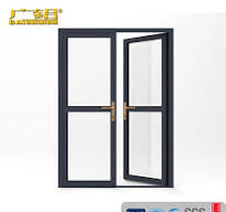 Elegant Aluminum Thermal Break Casement Door