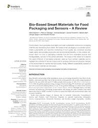 Even my husband was impressed and admitted that this was pretty cool! Pdf Bio Based Smart Materials For Food Packaging And Sensors A Review