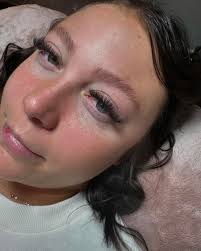 Brown lashes are my new favorite 🤎🤍🤎🤍 #brownlashextensions  #utahcountylashartist #utahlashes