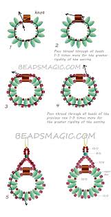 If you like this pattern, please consider making a voluntary donation through paypal using the donate button on the right. Free Pattern For Earrings Sanremo With Tila And Superduo Beads Magic