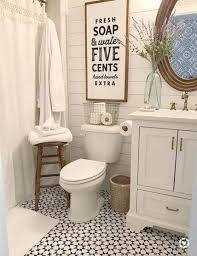 Bathroom Remodel Small Beadboard Tubs 42 Ideas Modern Farmhouse Bathroom Farmhouse Bathroom Decor Farmhouse Bathroom