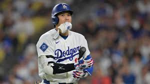 Shohei Ohtani during a Dodgers game