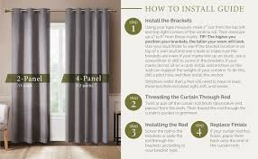 This modern farmhouse kitchen by crisp architects puts a new spin on the idea by using fabric to cover the island's cut out panels. Amazon Com Hyde Lane Modern Farmhouse Curtains For Living Room Rustic Style Bedroom Window Treatments Grasscloth Faux Linen Grommet Top For Sliding Door Yellow Ivory 40x84 Inches 2 Panels Kitchen Dining
