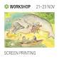 Screen Printing Workshop: Big Fish Eat Little Fish event image