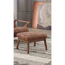 Get the best deals on solid wood modern chairs. Simple Living Bianca Solid Wood Ottoman Camel Brown