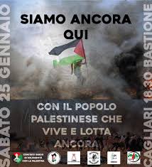 Cagliari: Siamo ancora qui…per la Palestina – Rivoluzione Anarchica 🏴