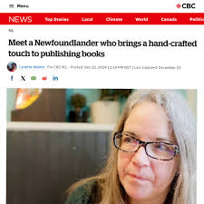 Western English PhD's publishing career in Newfoundland