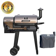 Pellet grill recipe by sterling smith from loot n booty bbq and phil the grill. Z Grills Wood Fired Pellet Grill Smoker 6 In 1 Bbq Grill Auto Temperature Control 450 Sq Inch Deal Bronze Black Cover Included Walmart Com Walmart Com
