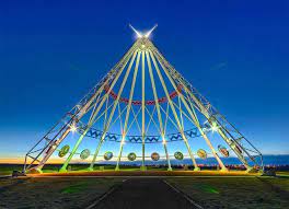 Worlds Tallest Teepee Medicine Hat Scenery Teepee