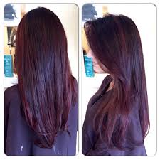 Leo charles is a full service hair salon located in westfield nj. Violet Red Hair Color Done By Alisa Vp Salon Westfield Nj Brunette Hair Color Red Violet Hair Color Hair Styles