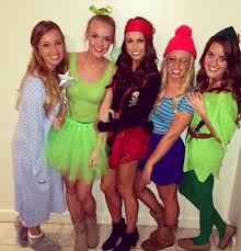 Peter Pan Themed Group Halloween Costume Idea Peter Pan Halloween Costumes Halloween Costumes For Girls Group Halloween Costumes