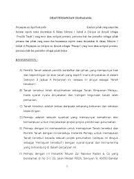 Kapan mou ini mulai berlaku. Perjanjian Usahasama