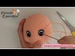 Amigurumide Goz Cukuru Yapimi Youtube Amigurumi Gozler Youtube