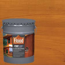 Flood 5 Gal Cedar Tone Cwf Uv Exterior Wood Finish