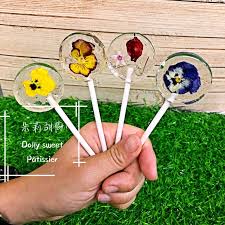Where else to buy plants in singapore? Flower Lollipop German Love Element Sugar Edible Flowers Shopee Singapore