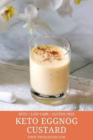 Keto Eggnog Custard Microwave Eggnog Custard Eggnog Recipes Holiday Recipes Winter Recipes Christmas Eggnog Recipe Low Carb Christmas Eggnog Dessert