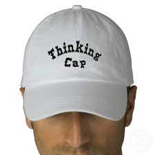 Thinking Cap Funny Embroidered Hat Zazzle Com Embroidered Hats Hats Embroidered Baseball Caps