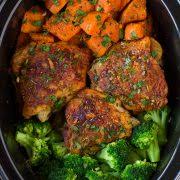This easy broccoli cheese soup recipe is based upon panera's, but if you ask me, it's better! Slow Cooker Chicken With Sweet Potatoes And Broccoli Cooking Classy