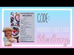 Roblox bloxburg room numbers 7 13 decal ids youtube. Roblox Bloxburg Cafe Picture Codes 07 2021