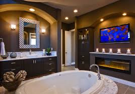 Ocea bathroom tv can be installed in the shower or bathtub. Tv Wall Mount Ideas Bedroom Novocom Top