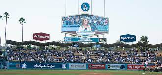 Where to sit, what to eat, how to get there. Matadors Paint Dodger Stadium Red On Csun Night Csun Today