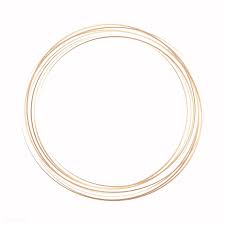 Download Premium Vector Of Gold Circle Frame On A Pastel Pink Background Gold Circle Frames Circle Frames Vector Free
