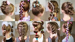 Use a comb to evenly transfer hair into an elastic at the crown of your head. 10 Cute 3 Minute Hairstyles For Busy Morning Quick And Easy Hairstyles For School Youtube