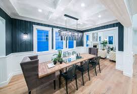 Then i added the shiplap planks under the chair rail. 43 Modern Dining Room Ideas Stylish Designs Designing Idea
