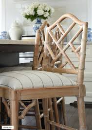 The buttons are needed to hold the fabric on this section in place since the backs of the stools are concave. How To Recover A Bar Stool Easily Citrineliving