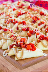 Peanut Butter And Jelly Apple Nachos Recipe Cupcakes Kale Chips Recipe Kids Snack Food Apple Nachos Jelly Cheesecake